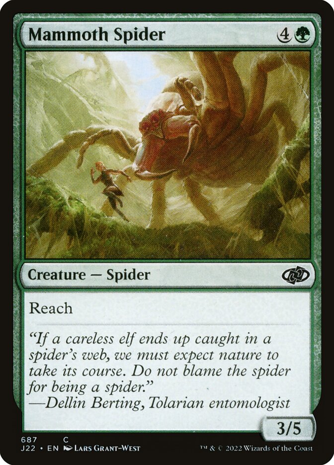 Mammoth Spider (687) - Jumpstart 2022 (J22)