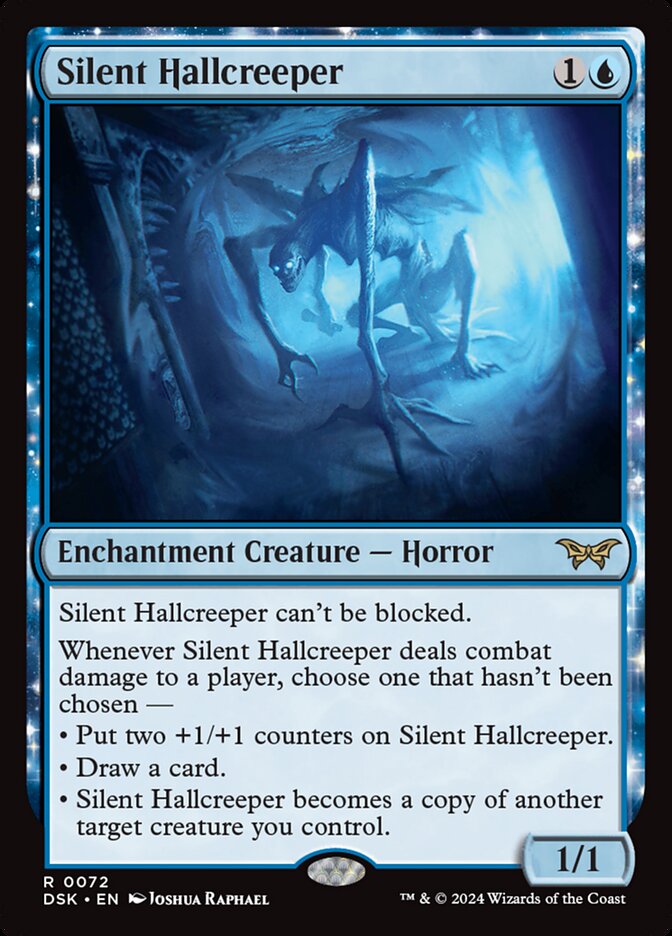 Silent Hallcreeper (72) - Duskmourn: House of Horror (DSK)