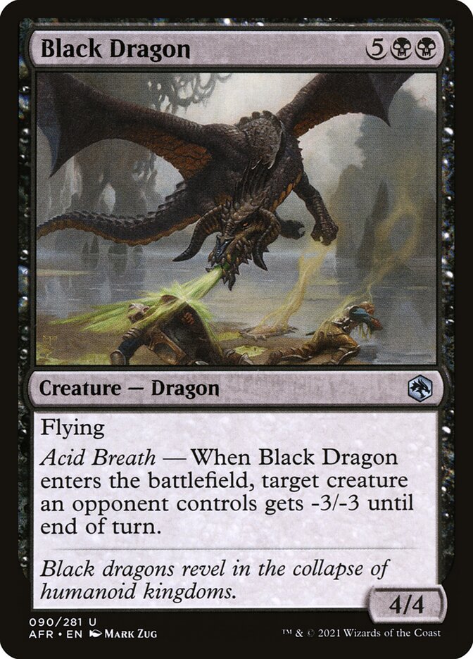 Black Dragon (90) - Adventures in the Forgotten Realms (AFR)