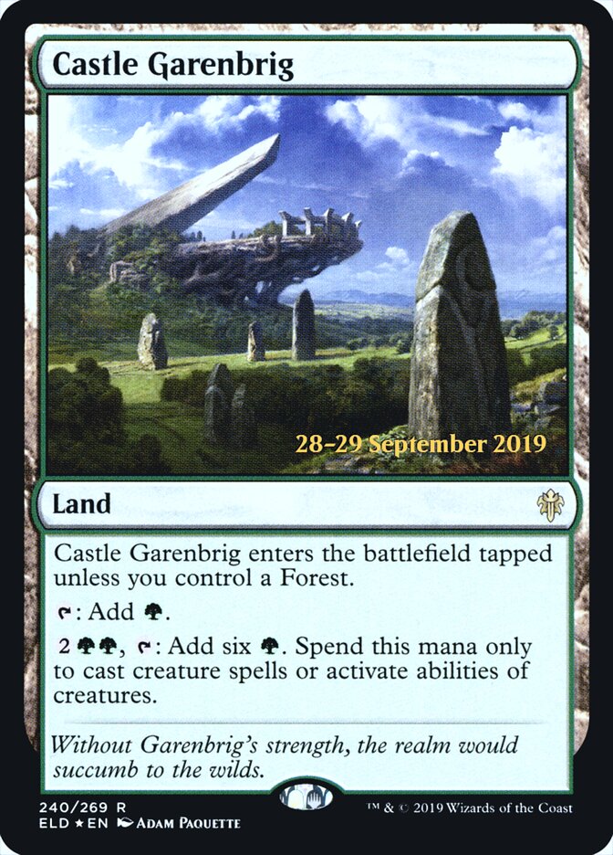 Castle Garenbrig (240s) - Throne of Eldraine Promos (PELD)