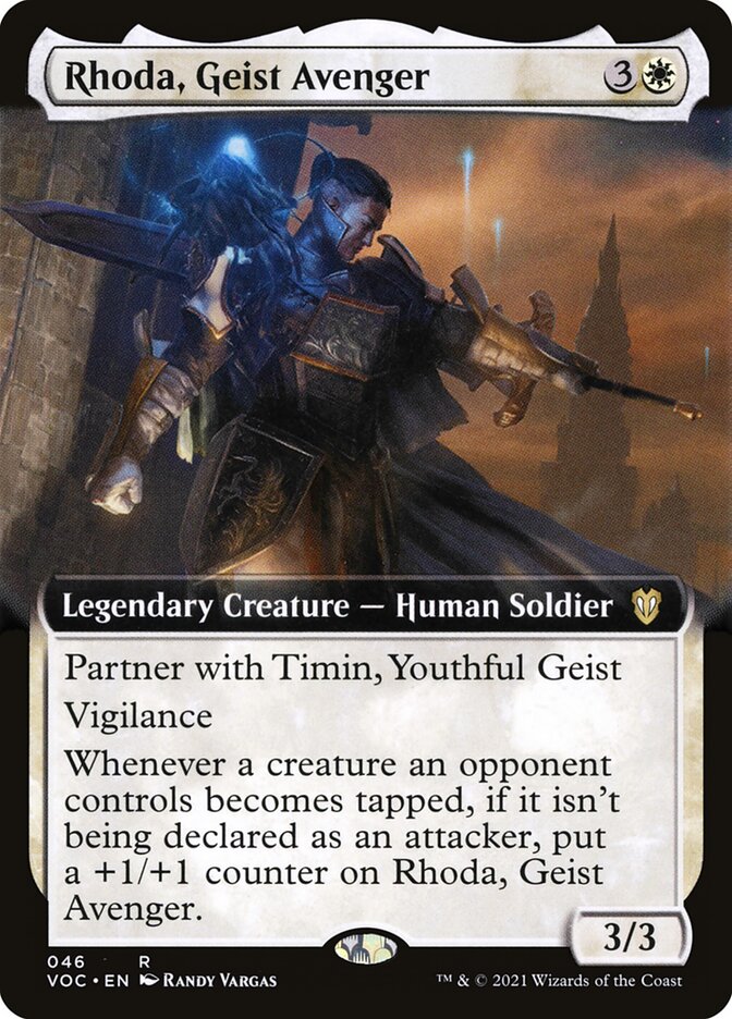 Rhoda, Geist Avenger (46) - Crimson Vow Commander (VOC)