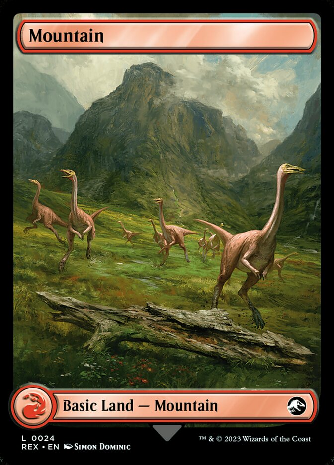 Mountain // Mountain (24) - Jurassic World Collection (REX)