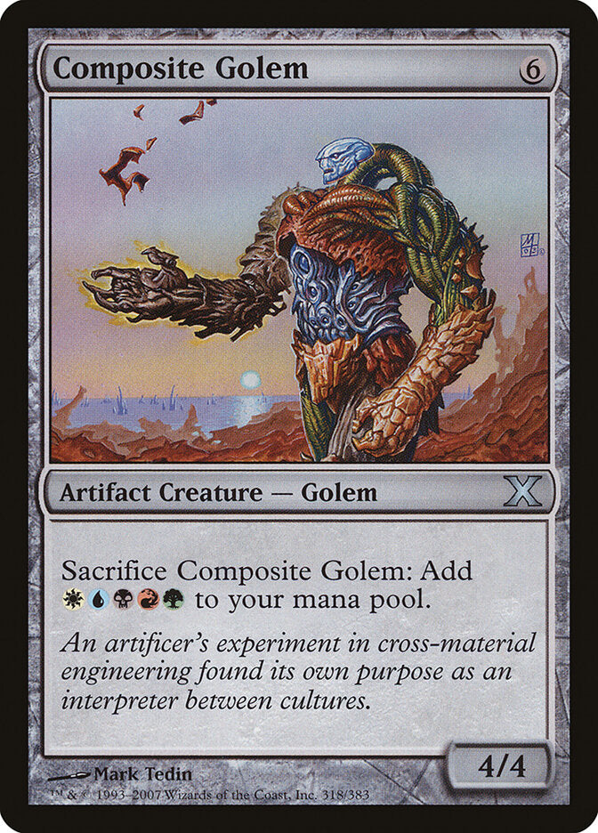 Composite Golem (318) - Tenth Edition (10E)