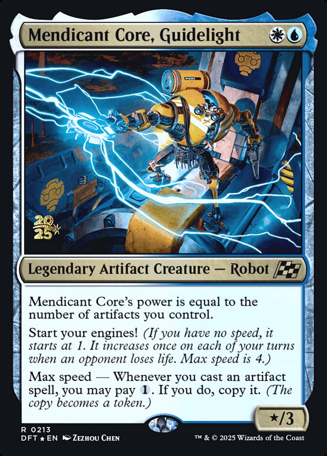 Mendicant Core, Guidelight (213s) - Aetherdrift Promos (PDFT)