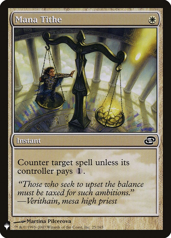 Mana Tithe - The List (PLST)