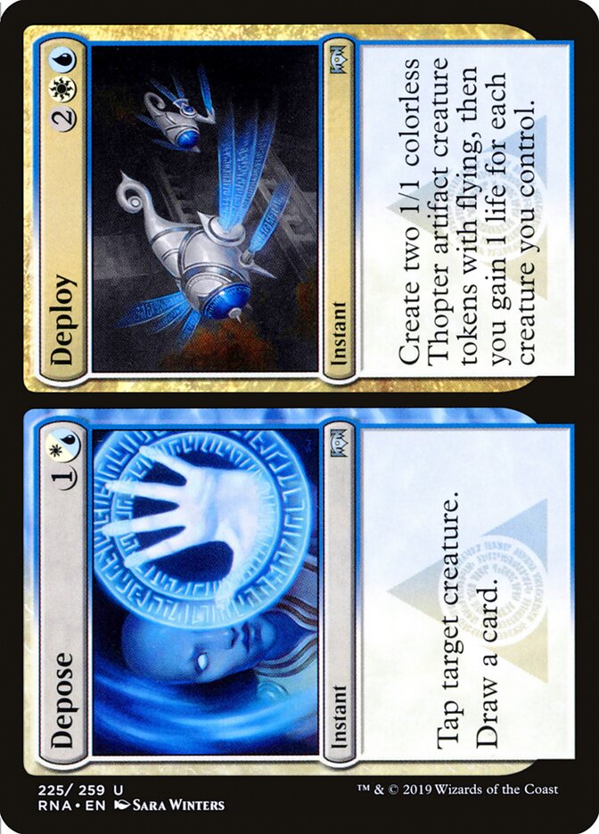 Depose // Deploy (225) - Ravnica Allegiance (RNA)
