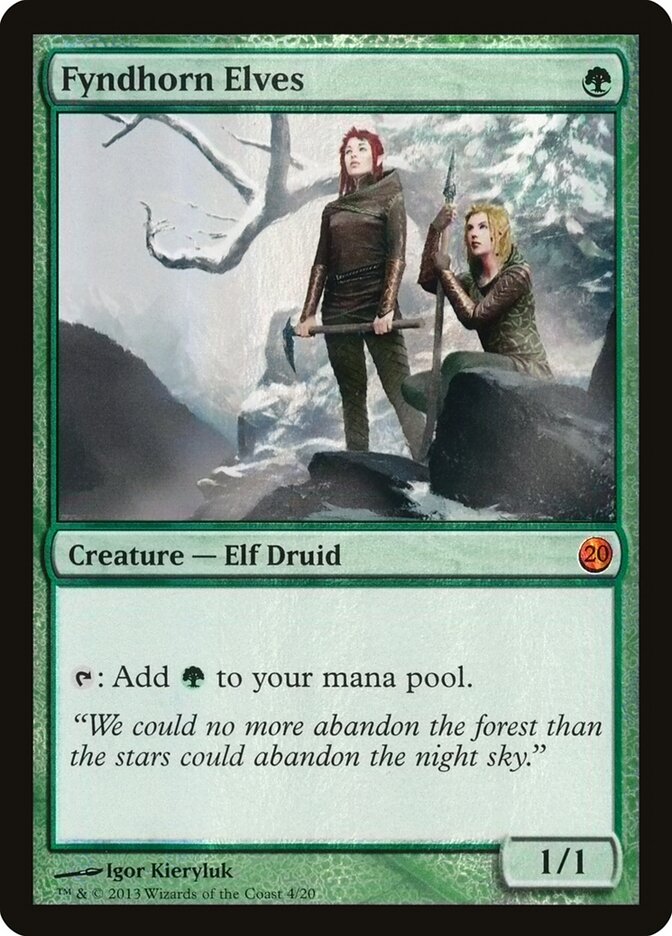 Fyndhorn Elves (4) - From the Vault: Twenty (V13)