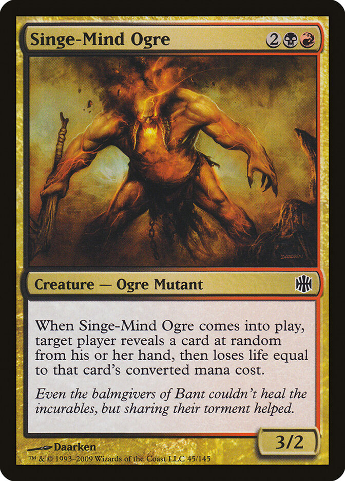 Singe-Mind Ogre (45) - Alara Reborn (ARB)