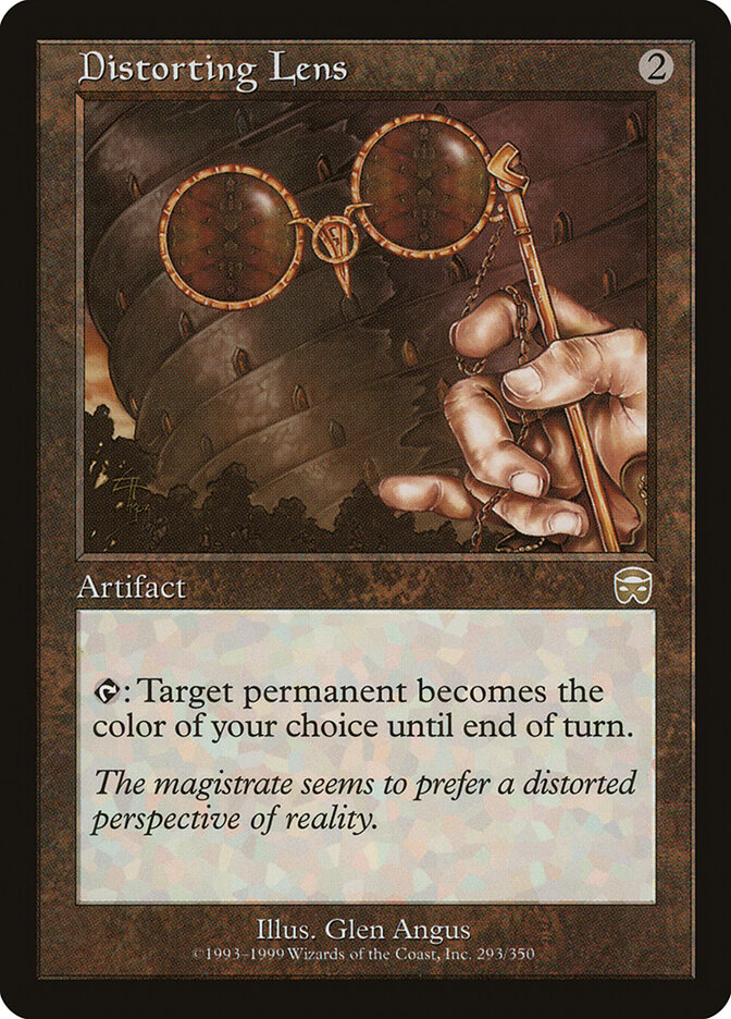 Distorting Lens (293) - Mercadian Masques (MMQ)