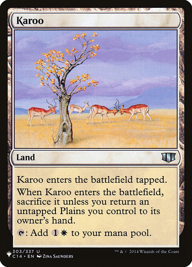 Karoo (C14-303) - The List (PLST)