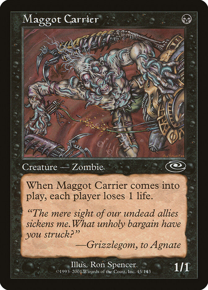 Maggot Carrier (45) - Planeshift (PLS)