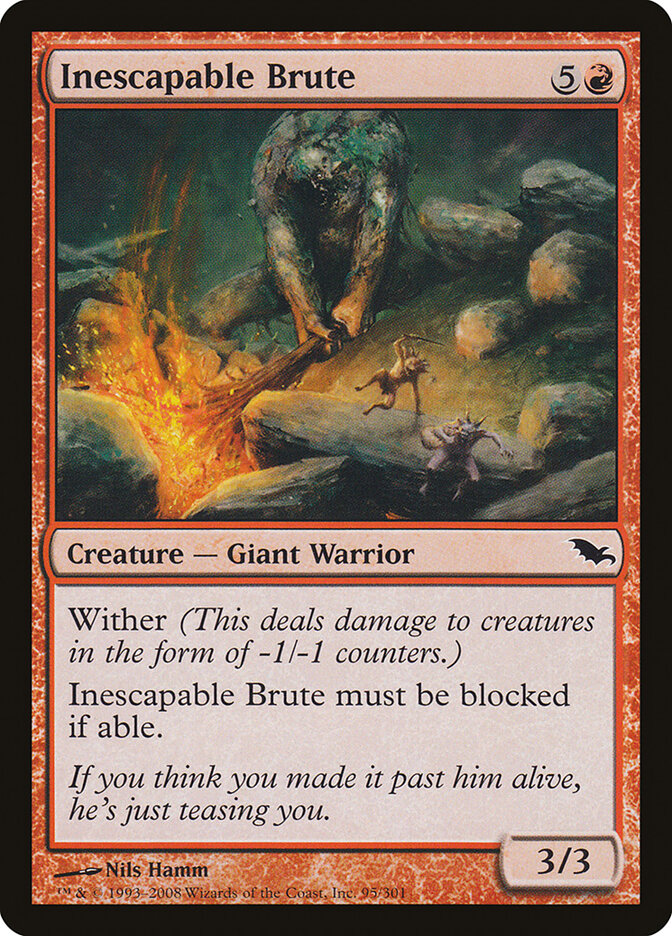 Inescapable Brute (95) - Shadowmoor (SHM)