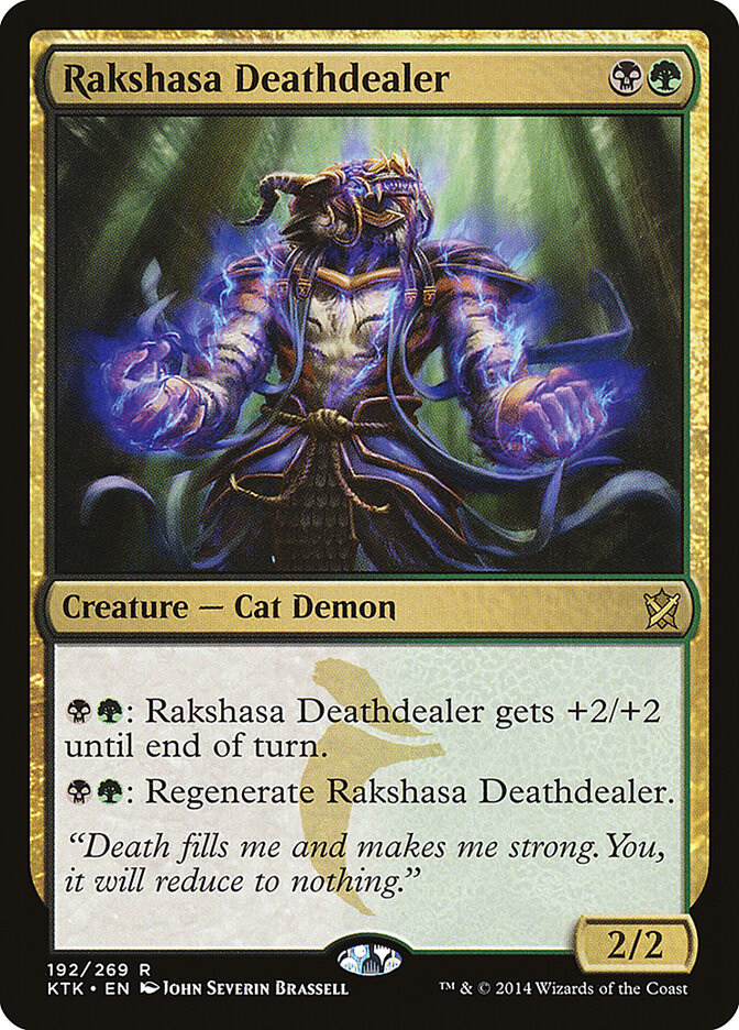 Rakshasa Deathdealer (192) - Khans of Tarkir (KTK)