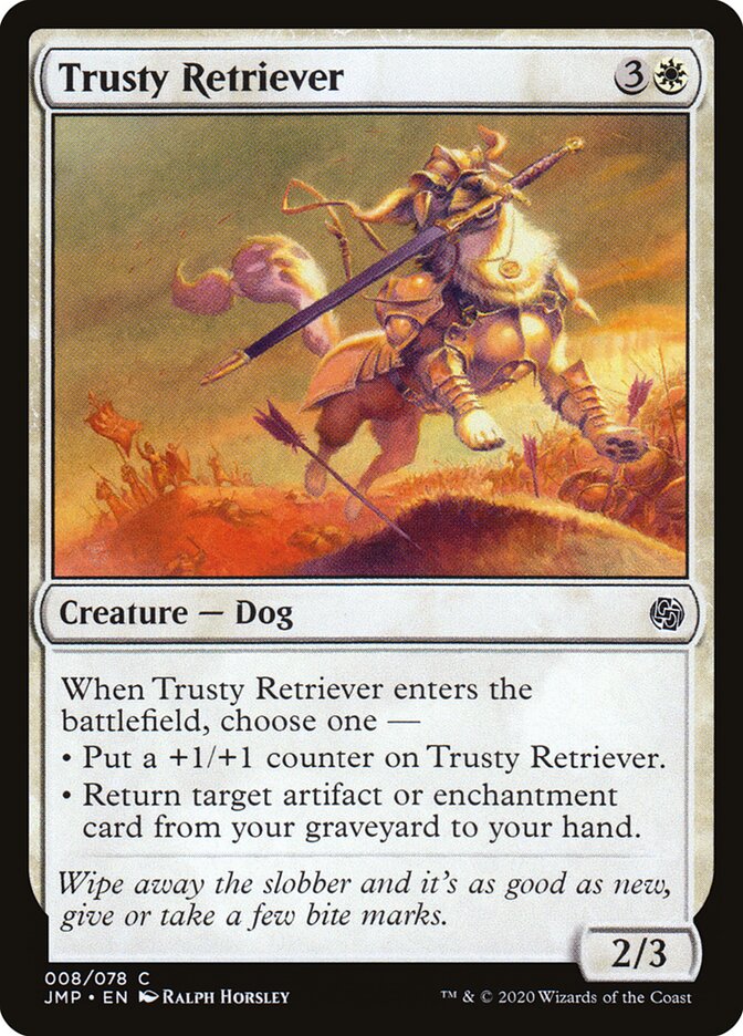 Trusty Retriever (8) - Jumpstart (JMP)