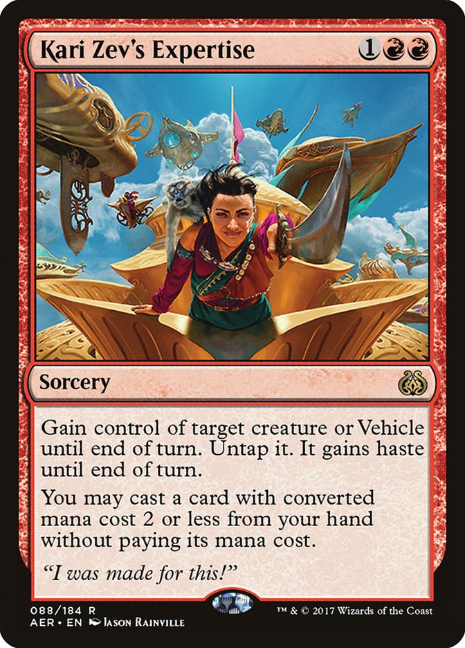 Kari Zev's Expertise (88) - Aether Revolt (AER)