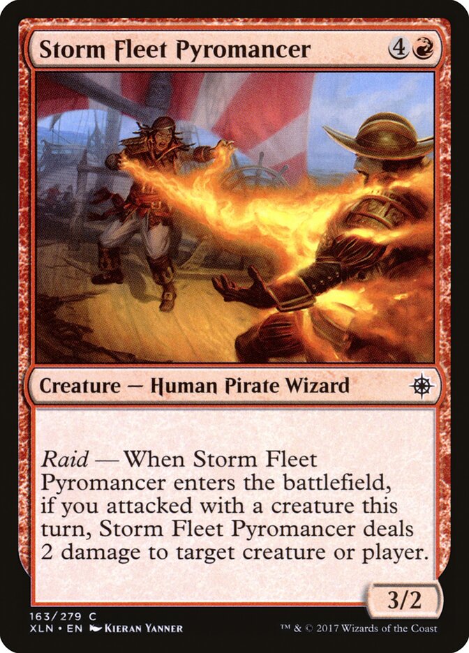 Storm Fleet Pyromancer (163) - Ixalan (XLN)