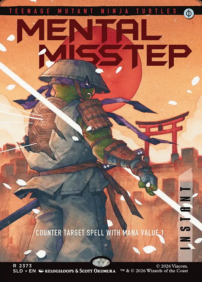 Mental Misstep (2373) - Secret Lair Drop (SLD)