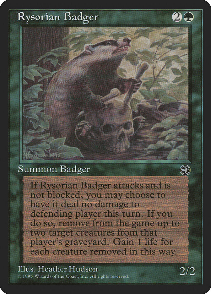 Rysorian Badger (96) - Homelands (HML)