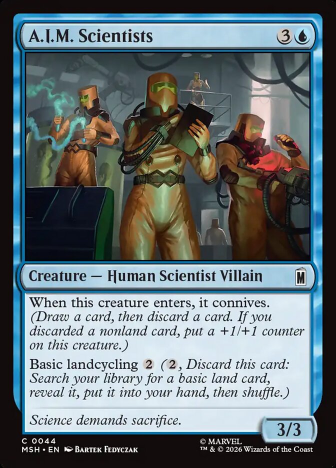 A.I.M. Scientists (44) - Marvel Super Heroes (MSH)