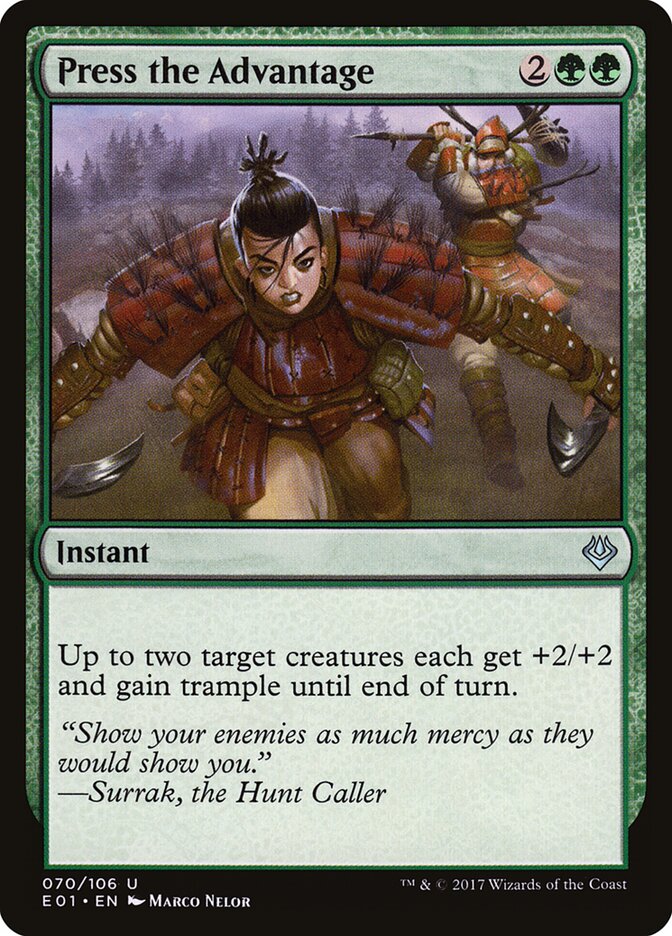 Press the Advantage (70) - Archenemy: Nicol Bolas (E01)