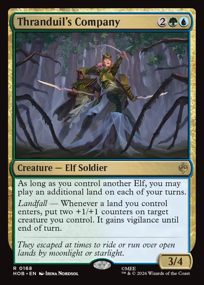 Thranduil's Company (168) - The Hobbit (HOB)