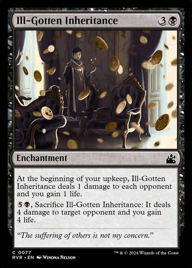 Ill-Gotten Inheritance (77) - Ravnica Remastered (RVR)