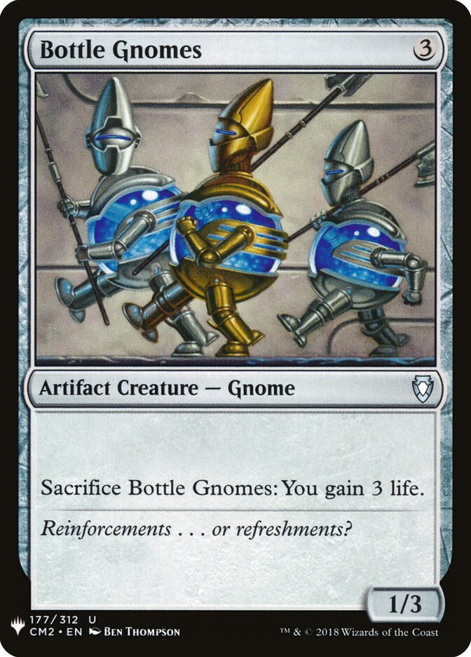 Bottle Gnomes (CM2-177) - The List (PLST)