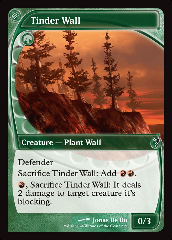 Tinder Wall (215) - Mystery Booster 2 (MB2)