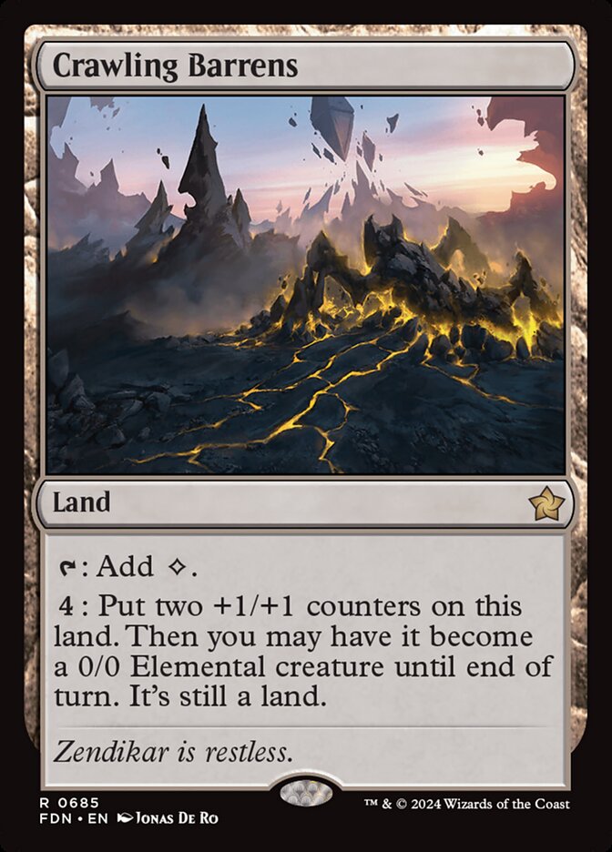 Crawling Barrens (685) - Foundations (FDN)