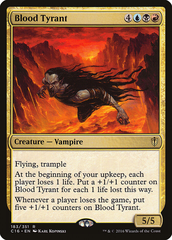 Blood Tyrant (183) - Commander 2016 (C16)