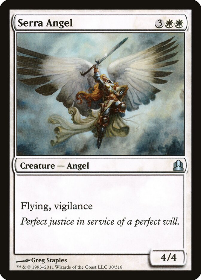 Serra Angel (30) - Commander 2011 (CMD)
