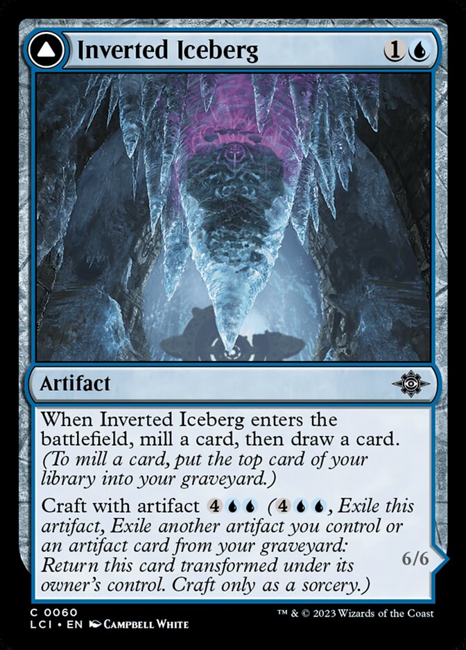 Inverted Iceberg // Iceberg Titan (60) - The Lost Caverns of Ixalan (LCI)