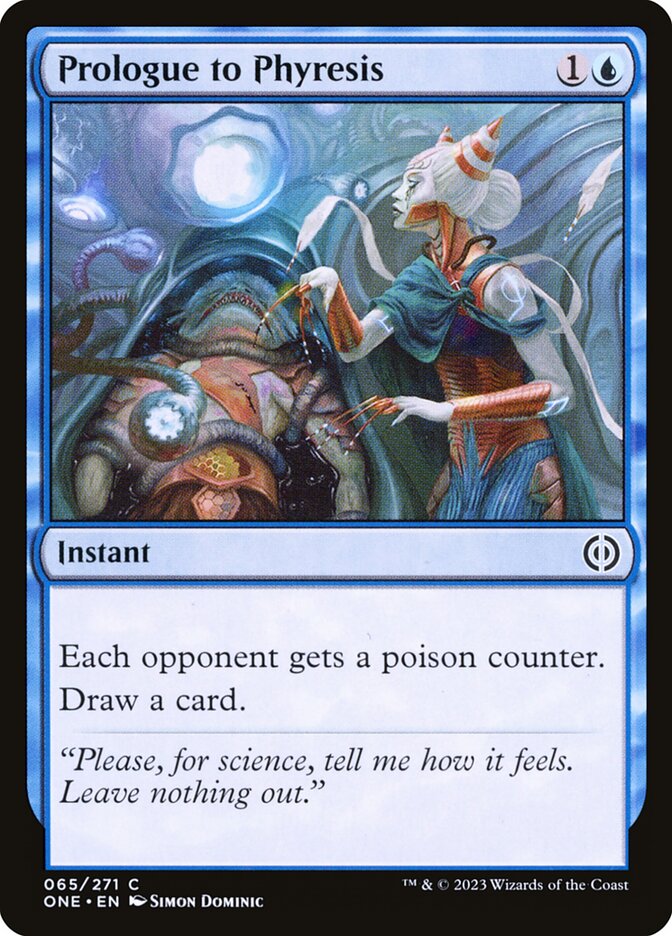 Prologue to Phyresis (65) - Phyrexia: All Will Be One (ONE)