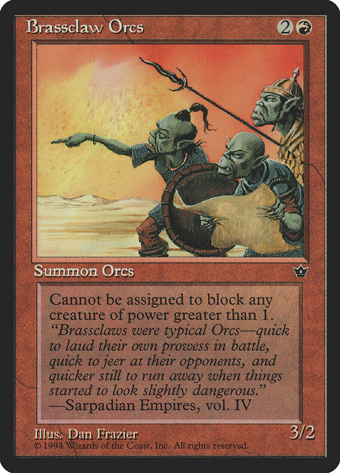 Brassclaw Orcs (49b) - Fallen Empires (FEM)