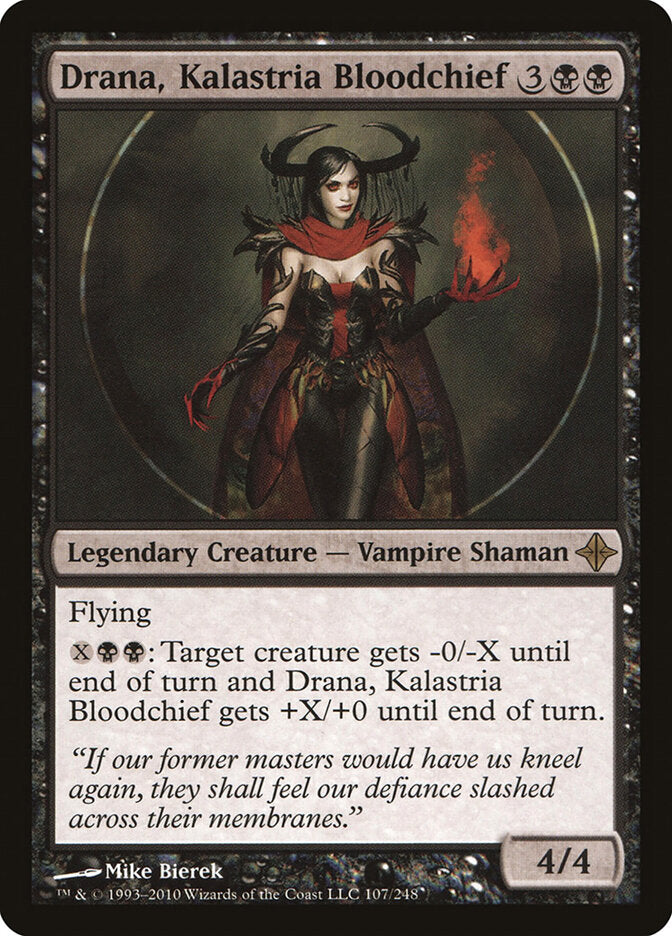 Drana, Kalastria Bloodchief (107) - Rise of the Eldrazi (ROE)