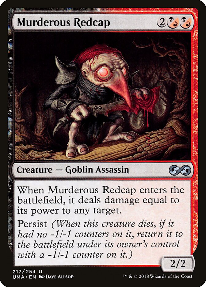 Murderous Redcap (217) - Ultimate Masters (UMA)