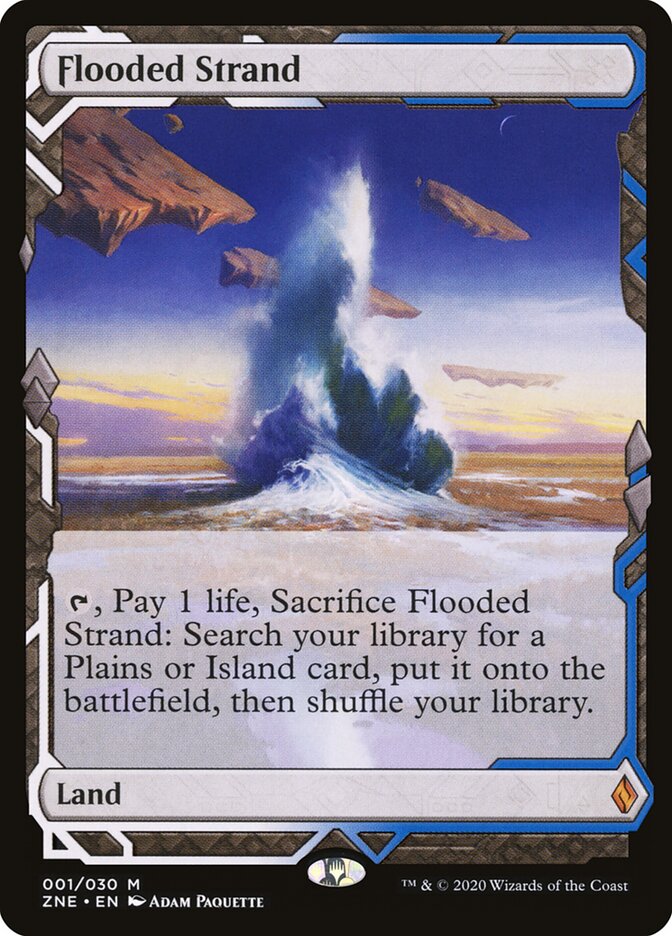 Flooded Strand (1) - Zendikar Rising Expeditions (ZNE)