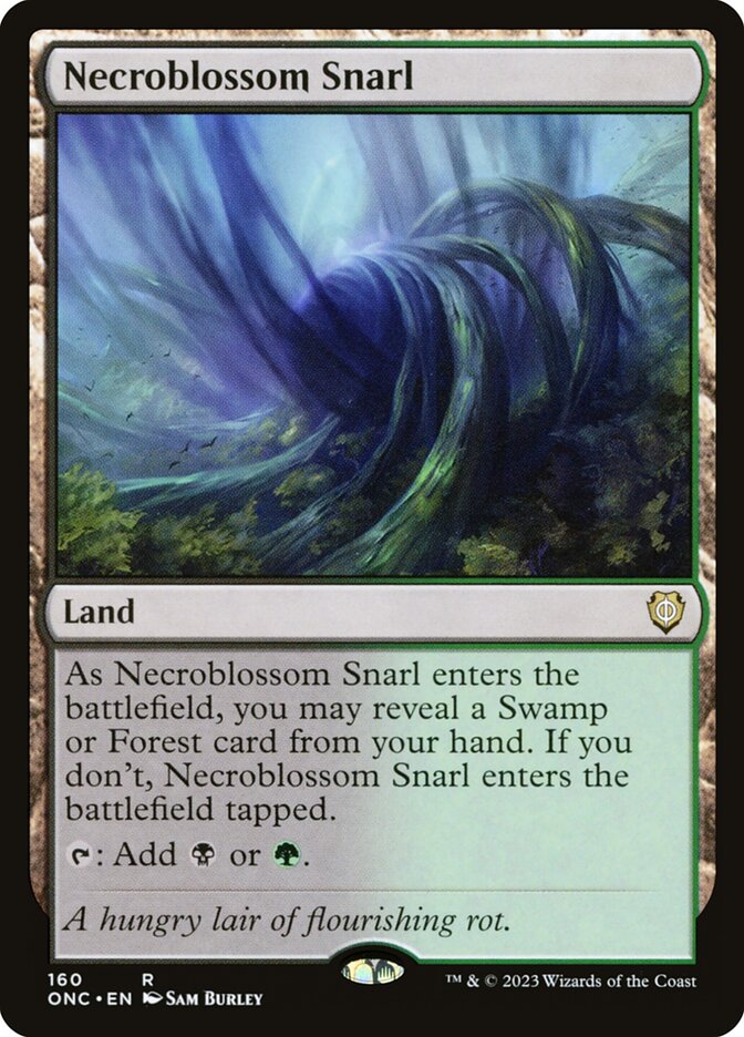 Necroblossom Snarl (160) - Phyrexia: All Will Be One Commander (ONC)