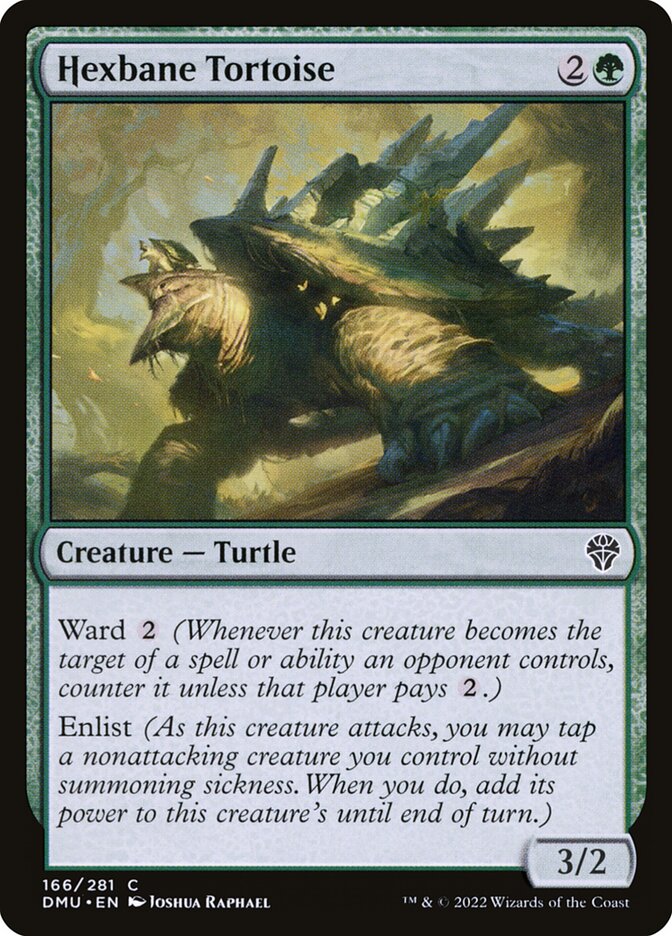 Hexbane Tortoise (166) - Dominaria United (DMU)