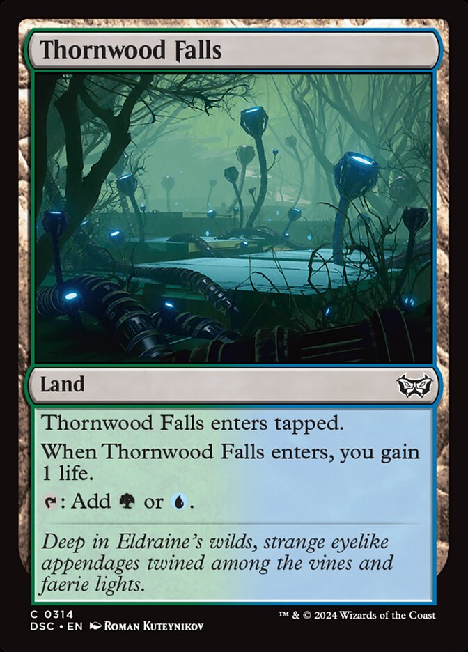 Thornwood Falls (314) - Duskmourn: House of Horror Commander (DSC)