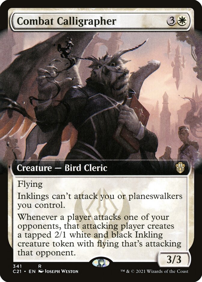 Combat Calligrapher (341) - Commander 2021 (C21)