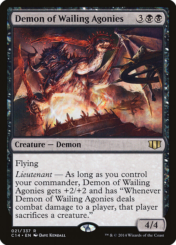 Demon of Wailing Agonies (21) - Commander 2014 (C14)