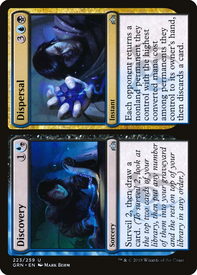 Discovery // Dispersal (223) - Guilds of Ravnica (GRN)