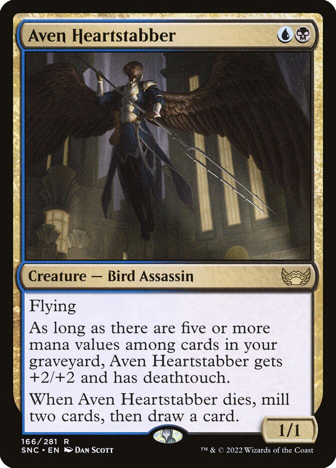 Aven Heartstabber (166) - Streets of New Capenna (SNC)