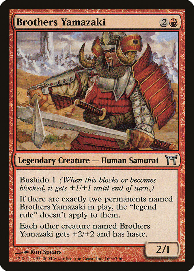 Brothers Yamazaki (160a) - Champions of Kamigawa (CHK)