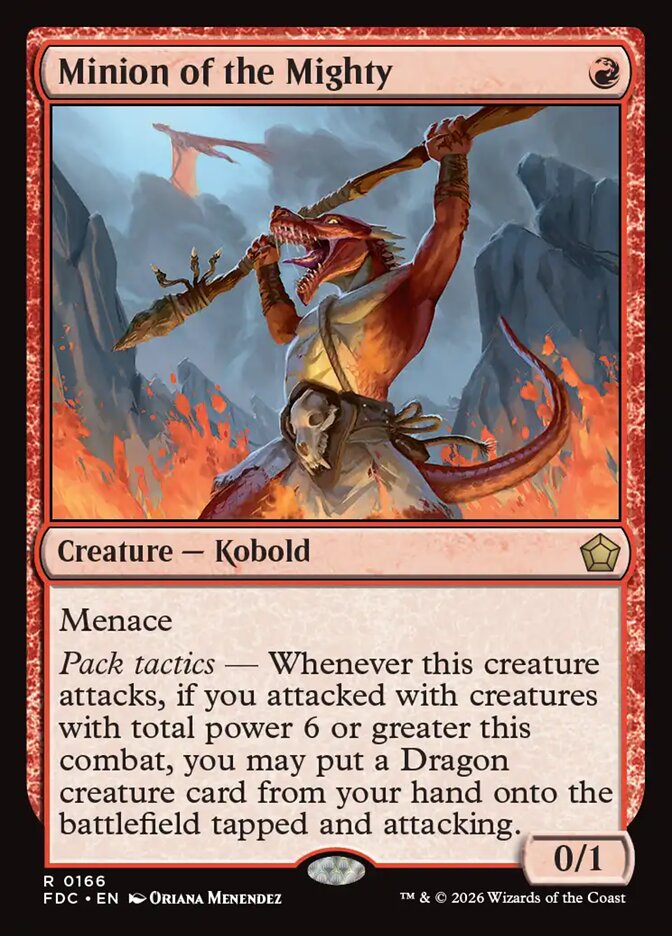 Minion of the Mighty (166) - Foundations Commander (FDC)