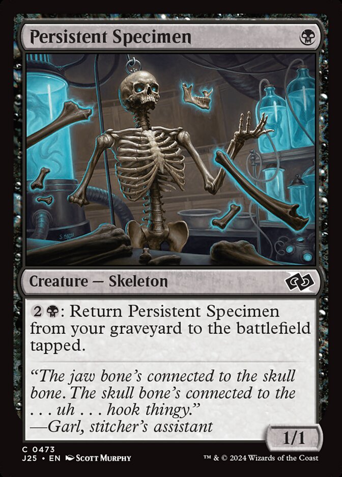 Persistent Specimen (473) - Foundations Jumpstart (J25)