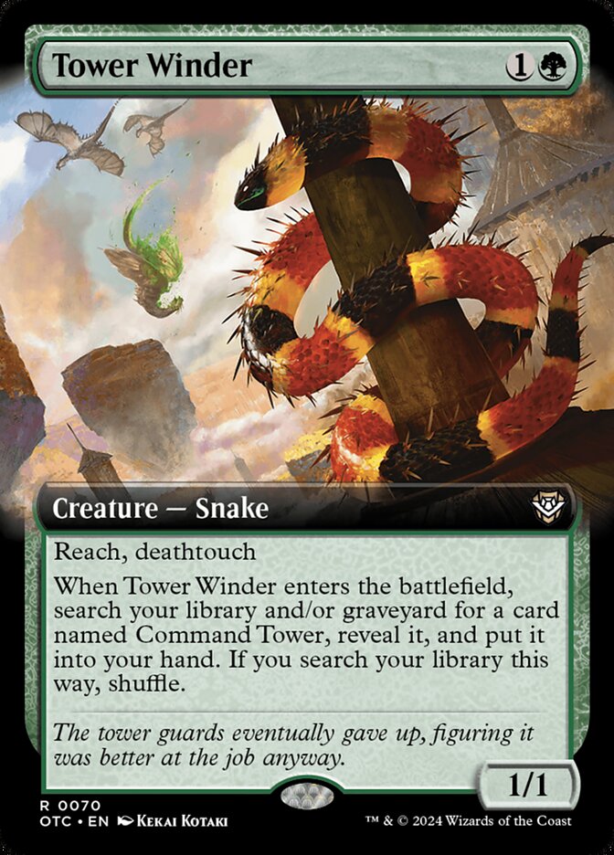 Tower Winder (70) - Outlaws of Thunder Junction Commander (OTC)