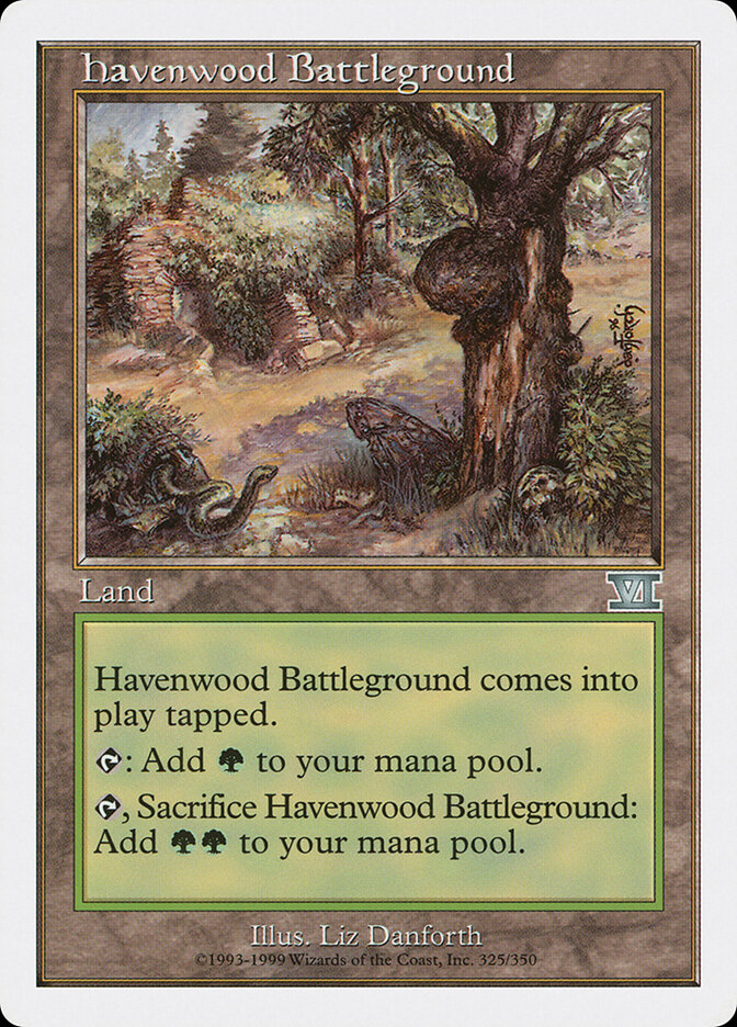 Havenwood Battleground (325) - Classic Sixth Edition (6ED)