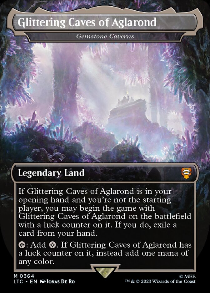 Glittering Caves of Aglarond - Gemstone Caverns (364) - Tales of Middle-earth Commander (LTC)